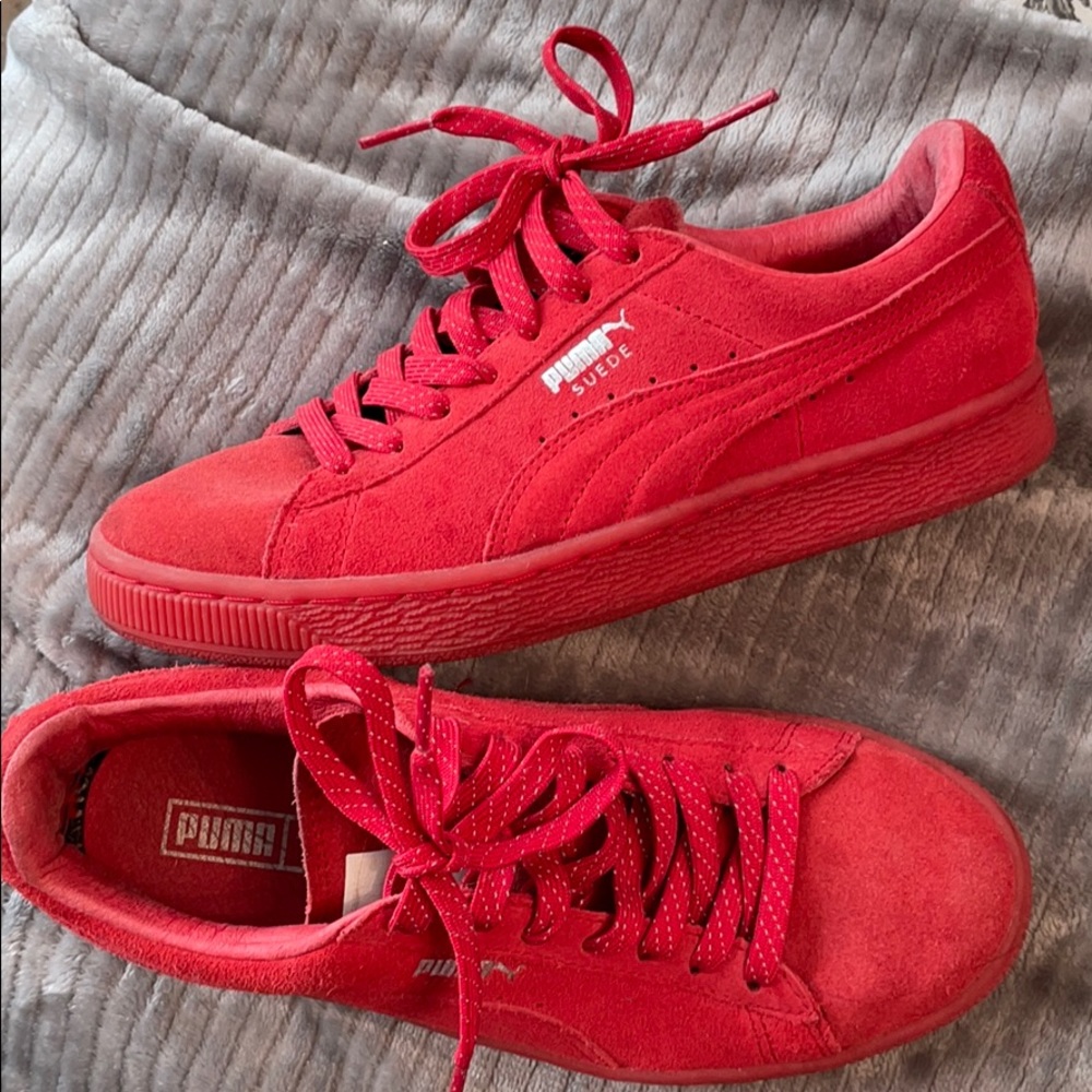Puma suede sneakers